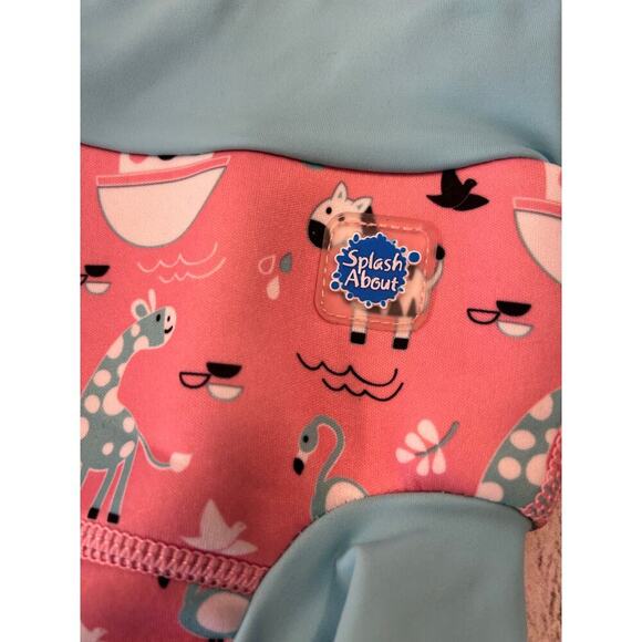 HAPPY NAPPY Infant Swim Diaper - Nina’s Ark / Size: 0-3 Months - Picture 3 of 5